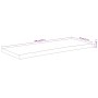 Tablero rectangular madera de acacia borde vivo 100x40x2,5 cm de , Tableros para mesas - Ref: Foro24-370252, Precio: 60,80 €,...