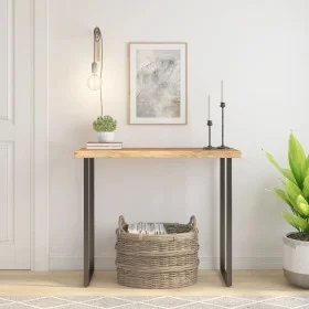 Tablero rectangular madera de acacia borde vivo 80x40x2,5 cm de , Tableros para mesas - Ref: Foro24-370250, Precio: 69,55 €, ...