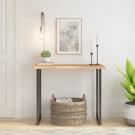 Tablero rectangular madera de acacia borde vivo 80x40x2,5 cm de , Tableros para mesas - Ref: Foro24-370250, Precio: 69,55 €, ...