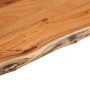 Tablero rectangular madera de acacia borde vivo 80x40x2,5 cm de , Tableros para mesas - Ref: Foro24-370250, Precio: 51,57 €, ...