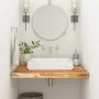 Rectangular bathroom countertop solid acacia wood 70x60x2.5 cm by , Countertops - Ref: Foro24-370259, Price: 73,71 €, Discoun...