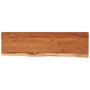 Estante pared rectangular madera acacia borde vivo 70x20x3,8 cm de , Estantes y estanterías - Ref: Foro24-370273, Precio: 33,...