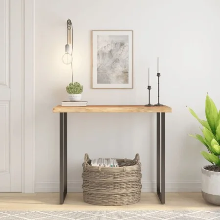 Tablero rectangular madera de acacia borde vivo 90x40x3,8 cm de , Tableros para mesas - Ref: Foro24-370299, Precio: 98,87 €, ...