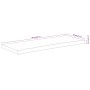 Tablero rectangular madera de acacia borde vivo 90x40x3,8 cm de , Tableros para mesas - Ref: Foro24-370299, Precio: 66,17 €, ...