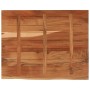 Tablero rectangular madera de acacia borde vivo 90x80x2,5 cm de , Accesorios y productos para escritorios - Ref: Foro24-37026...