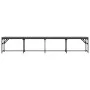 Banco de comedor acero y tela gris oscuro 248x32x45 cm de , Bancos de comedor y cocina - Ref: Foro24-835228, Precio: 98,17 €,...