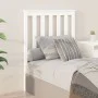 Cabecero de cama madera maciza de pino blanco 81x6x101 cm de , Cabeceros y pies de cama - Ref: Foro24-818496, Precio: 43,73 €...