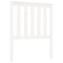 Cabecero de cama madera maciza de pino blanco 81x6x101 cm de , Cabeceros y pies de cama - Ref: Foro24-818496, Precio: 44,37 €...