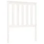 Cabecero de cama madera maciza de pino blanco 81x6x101 cm de , Cabeceros y pies de cama - Ref: Foro24-818496, Precio: 43,73 €...
