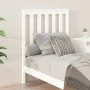 Cabecero de cama madera maciza de pino blanco 81x6x101 cm de , Cabeceros y pies de cama - Ref: Foro24-818496, Precio: 43,73 €...