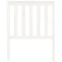 Cabecero de cama madera maciza de pino blanco 81x6x101 cm de , Cabeceros y pies de cama - Ref: Foro24-818496, Precio: 43,73 €...