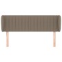 Cabecero de tela gris taupe 147x23x78/88 cm de , Cabeceros y pies de cama - Ref: Foro24-3117384, Precio: 69,90 €, Descuento: %