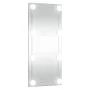 Espejo de pared rectangular con luces LED vidrio 30x80 cm de , Espejos - Ref: Foro24-3189150, Precio: 47,60 €, Descuento: %