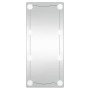 Espejo de pared rectangular con luces LED vidrio 30x80 cm de , Espejos - Ref: Foro24-3189150, Precio: 48,52 €, Descuento: %