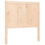 Estructura de cama individual con cabecero madera maciza de , Camas y somieres - Ref: Foro24-3194206, Precio: 91,11 €, Descue...