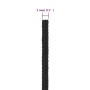 Cuerda de barco polipropileno negro intenso 2 mm 50 m de , Sogas y cuerdas metálicas - Ref: Foro24-152477, Precio: 10,91 €, D...