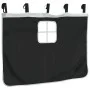 Curtains for high beds with black and white polyester tower by , Accessories for beds and slatted bases - Ref: Foro24-835922,...