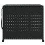 Cesto para ropa sucia con ruedas ratán negro 66x35x60 cm de , Cestas para ropa - Ref: Foro24-372047, Precio: 92,87 €, Descuen...