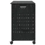 Cesto para ropa sucia con ruedas ratán negro 66x35x60 cm de , Cestas para ropa - Ref: Foro24-372047, Precio: 92,87 €, Descuen...