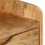 Mesita de noche de madera maciza de mango 40x30x59,5 cm de vidaXL, Mesitas de noche - Ref: Foro24-246788, Precio: 155,97 €, D...
