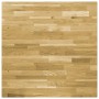 Tablero de mesa cuadrado madera maciza de roble 44 mm 80x80 cm de vidaXL, Tableros para mesas - Ref: Foro24-245999, Precio: 2...