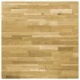 Tablero de mesa cuadrado madera maciza de roble 44 mm 80x80 cm de vidaXL, Tableros para mesas - Ref: Foro24-245999, Precio: 1...