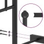 Estructura de cama cabecero y estribo metal negro 120x200 cm de , Camas y somieres - Ref: Foro24-374355, Precio: 111,24 €, De...