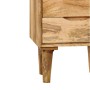 Mesita de noche de madera maciza de mango 40x30x59,5 cm de vidaXL, Mesitas de noche - Ref: Foro24-246788, Precio: 155,97 €, D...