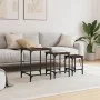 Stapelbare Couchtische 3-teilig aus Eichenholz in Raucheiche-Optik. von , Couchtisch - Ref: Foro24-838930, Preis: 40,34 €, Ra...