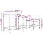 Stapelbare Couchtische 3-teilig aus Eichenholz in Raucheiche-Optik. von , Couchtisch - Ref: Foro24-838930, Preis: 40,34 €, Ra...