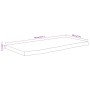 Estante pared rectangular madera acacia borde vivo 40x20x2,5 cm de , Tableros para mesas - Ref: Foro24-370222, Precio: 20,01 ...