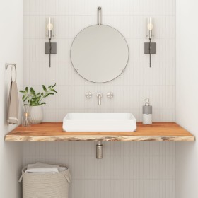 Encimera de baño rectangular madera maciza acacia 100x60x2,5 cm de , Tableros para mesas - Ref: Foro24-370262, Precio: 126,76...