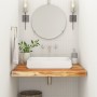 Encimera de baño rectangular madera maciza acacia 80x60x2,5 cm de , Tableros para mesas - Ref: Foro24-370260, Precio: 78,75 €...