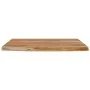 Estante pared rectangular madera acacia borde vivo 50x30x3,8 cm by , Table tops - Ref: Foro24-370283, Price: 36,47 €, Discoun...