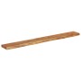 Estante pared rectangular madera acacia borde vivo 180x20x3,8cm de , Tableros para mesas - Ref: Foro24-370281, Precio: 243,83...