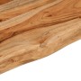Estante pared rectangular madera acacia borde vivo 180x20x3,8cm de , Tableros para mesas - Ref: Foro24-370281, Precio: 243,83...
