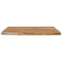 Estante pared rectangular madera acacia borde vivo 70x40x3,8 cm by , Table tops - Ref: Foro24-370297, Price: 60,12 €, Discoun...