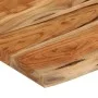 Estante pared rectangular madera acacia borde vivo 70x40x3,8 cm by , Table tops - Ref: Foro24-370297, Price: 60,12 €, Discoun...
