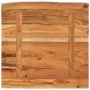 Encimera de baño cuadrada madera maciza de acacia 60x60x3,8 cm by , Table tops - Ref: Foro24-370306, Price: 77,83 €, Discount: %
