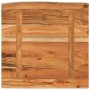 Encimera de baño cuadrada madera maciza de acacia 60x60x3,8 cm de , Tableros para mesas - Ref: Foro24-370306, Precio: 68,15 €...