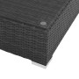 Set muebles de jardín 7 piezas y cojines ratán sintético negro de vidaXL, Conjuntos de jardín - Ref: Foro24-44599, Precio: 77...