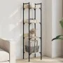 Librería de 4 estantes madera roble Sonoma 35x30x138,5 cm de , Librerías y estanterías - Ref: Foro24-838849, Precio: 43,68 €,...