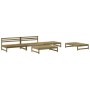 Juego de sofás de jardín 5 piezas madera de pino impregnada de , Conjuntos de jardín - Ref: Foro24-3186605, Precio: 404,49 €,...