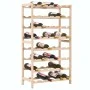 Botellero de madera de cedro 57,5x28x102 cm de vidaXL, Botelleros - Ref: Foro24-246441, Precio: 42,20 €, Descuento: %