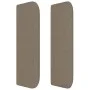 Taupe gray fabric headboard 147x16x78/88 cm by , Headboards and footboards - Ref: Foro24-3119008, Price: 69,13 €, Discount: %