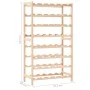Botellero de madera de cedro 57,5x28x102 cm de vidaXL, Botelleros - Ref: Foro24-246441, Precio: 42,20 €, Descuento: %