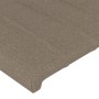 Cabecero con orejas de tela gris taupe 147x16x118/128 cm de , Cabeceros y pies de cama - Ref: Foro24-3119820, Precio: 124,68 ...