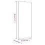Espejo de pared vidrio rectangular 30x80 cm by , Mirrors - Ref: Foro24-350444, Price: 46,52 €, Discount: %