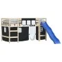 Black and white polyester curtains for high beds by , Accessories for beds and slatted bases - Ref: Foro24-835913, Price: 31,...