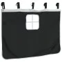 Black and white polyester curtains for high beds by , Accessories for beds and slatted bases - Ref: Foro24-835913, Price: 31,...